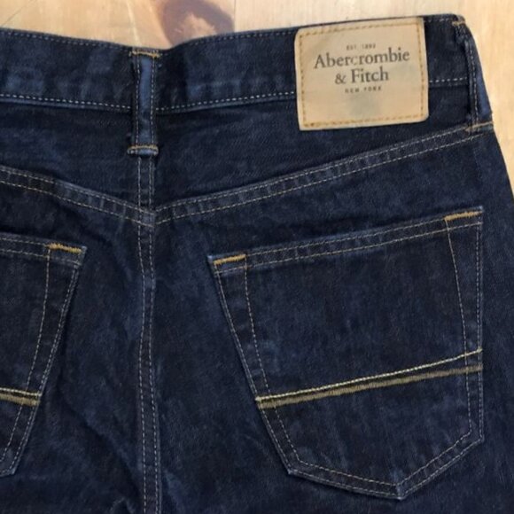 Abercrombie & Fitch Slim Straight Jeans 30x32 – Dark Wash - Y2K - Picture 5 of 9